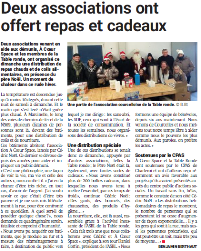 SudPresse - 18 décembre 2022